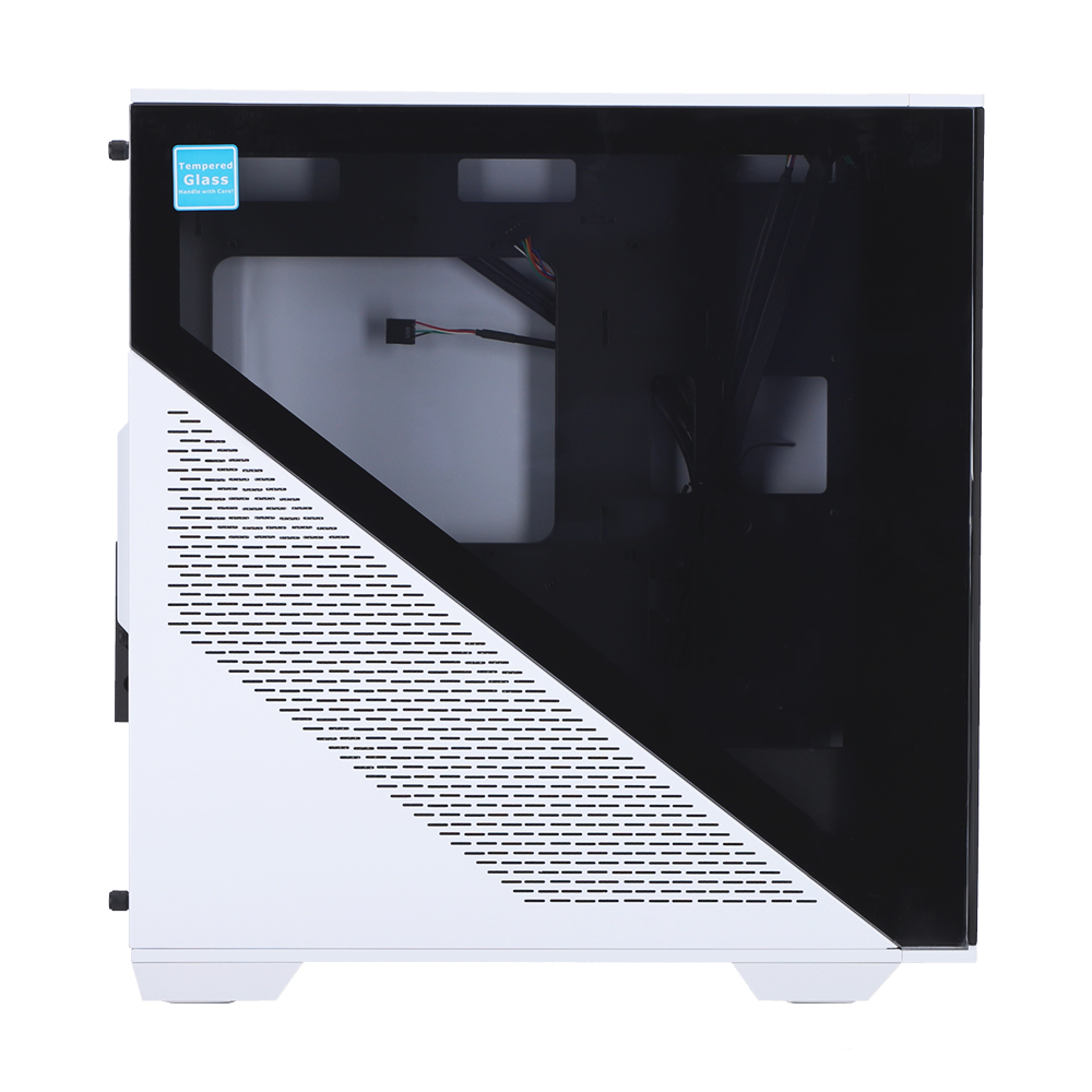CASE THERMALTAKE DIVIDER 170 TG ARGB - WHITE (M-ATX , MINI ITX)