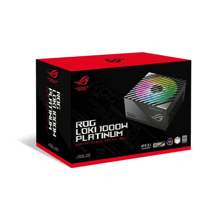 PSU ASUS ROG LOKI SFX-L 1000W PLATINUM - 1000W 80 PLUS PLATINUM (SFX-L)