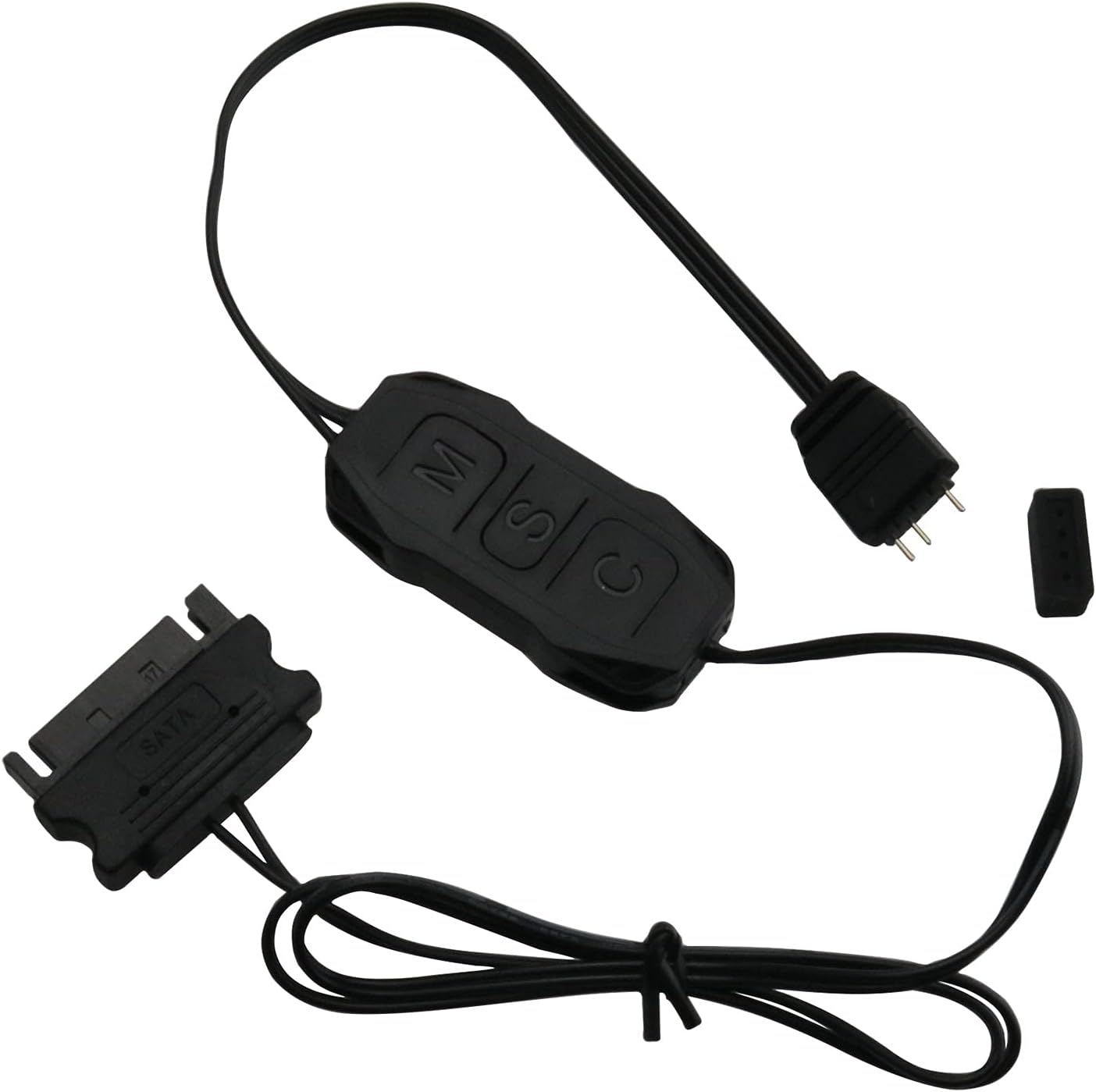 ADAPTER CONTROLLER ARGB - 3PIN 5VARGB TO SATA POWER (IN RESET SWITCH)