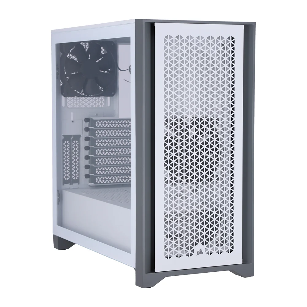 CASE CORSAIR 4000D AIRFLOW TEMPERED GLASS WHITE