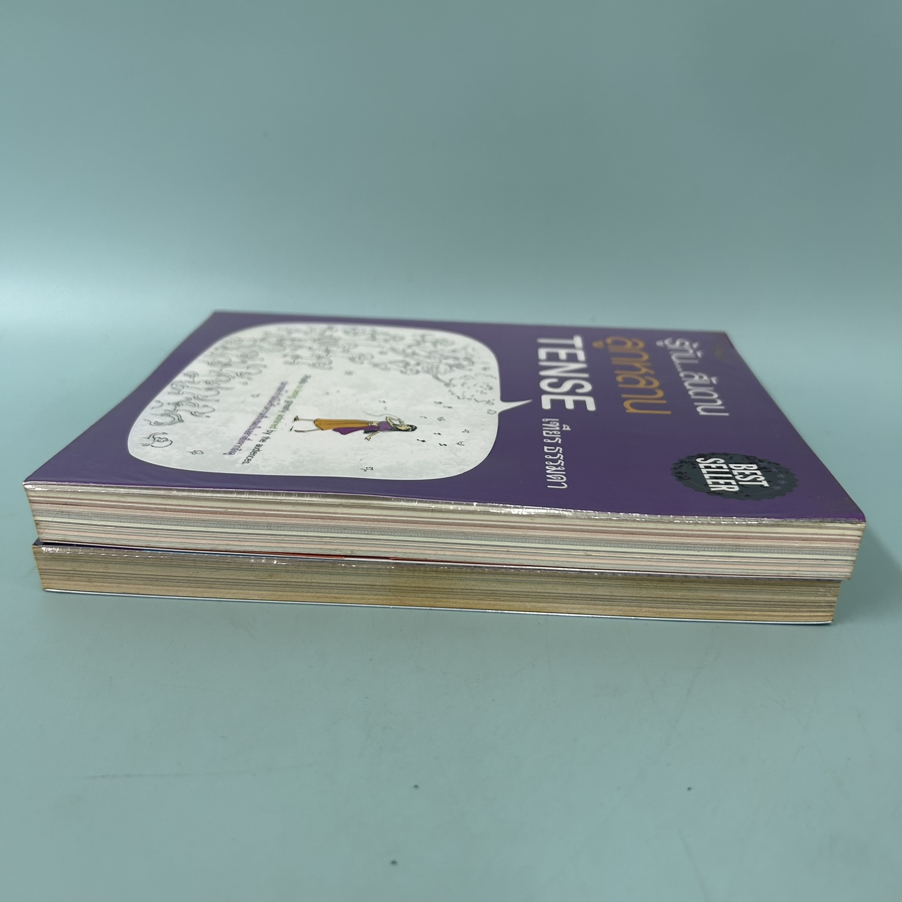 รู้ทัน...สันดาน ลูกหลาน TENSE เล่ม 1-2 / มือสอง / เฑียร ธรรมดา /ลีลาภาษา / เรียนรู้ภาษาต่างประเทศ (ได้ 2 เล่ม)