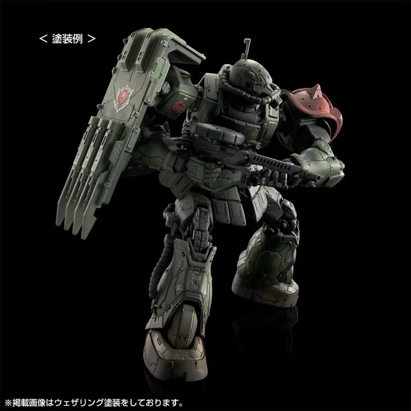 HG PREMIUM BANDAI ZAKU II F TYPE LeSEAN & ZAKU II (UNIDENTIFIED TYPE) LeSEAN (RFV)