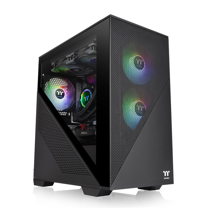 CASE THERMALTAKE DIVIDER 170 TG ARGB - BLACK