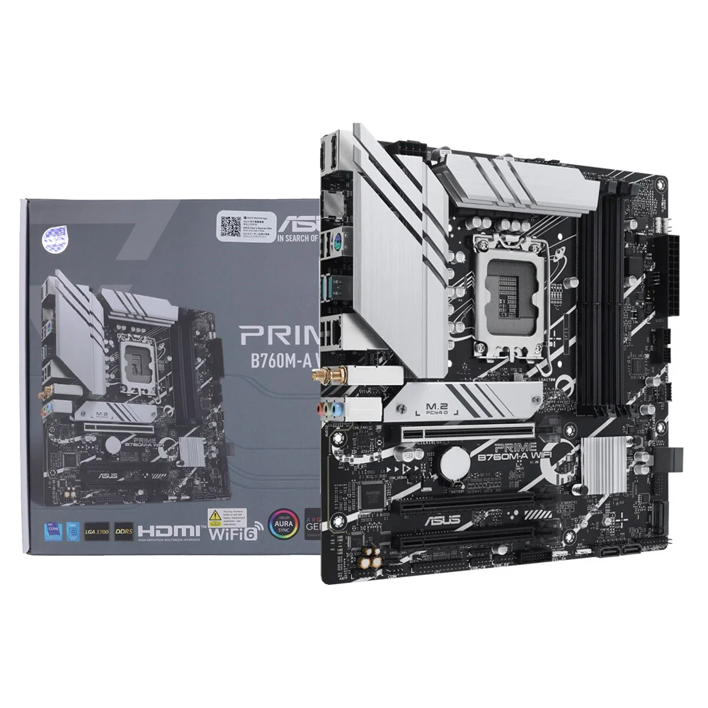 MAINBOARD ASUS PRIME B760M-A WIFI CSM (LGA1700/DDR5)