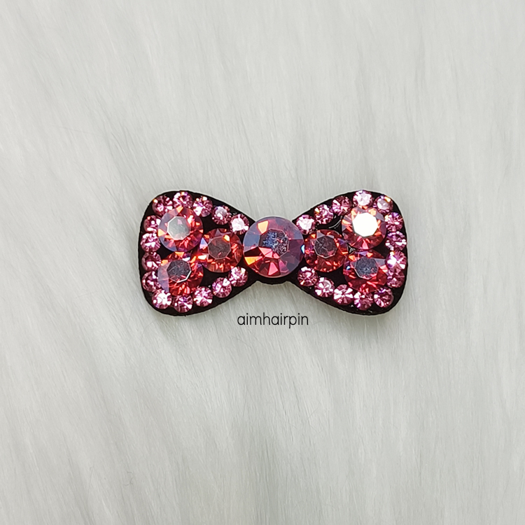 กิ๊บโบว์เพขร ไซส์ 3 cm. - aimhairpin จำหน่ายกิ๊บติดผมเกาหลีแท้ และเครื่องประดับ ยางรัดผม คาดผมแฟชั่น สร้อยคอ ต่างหู