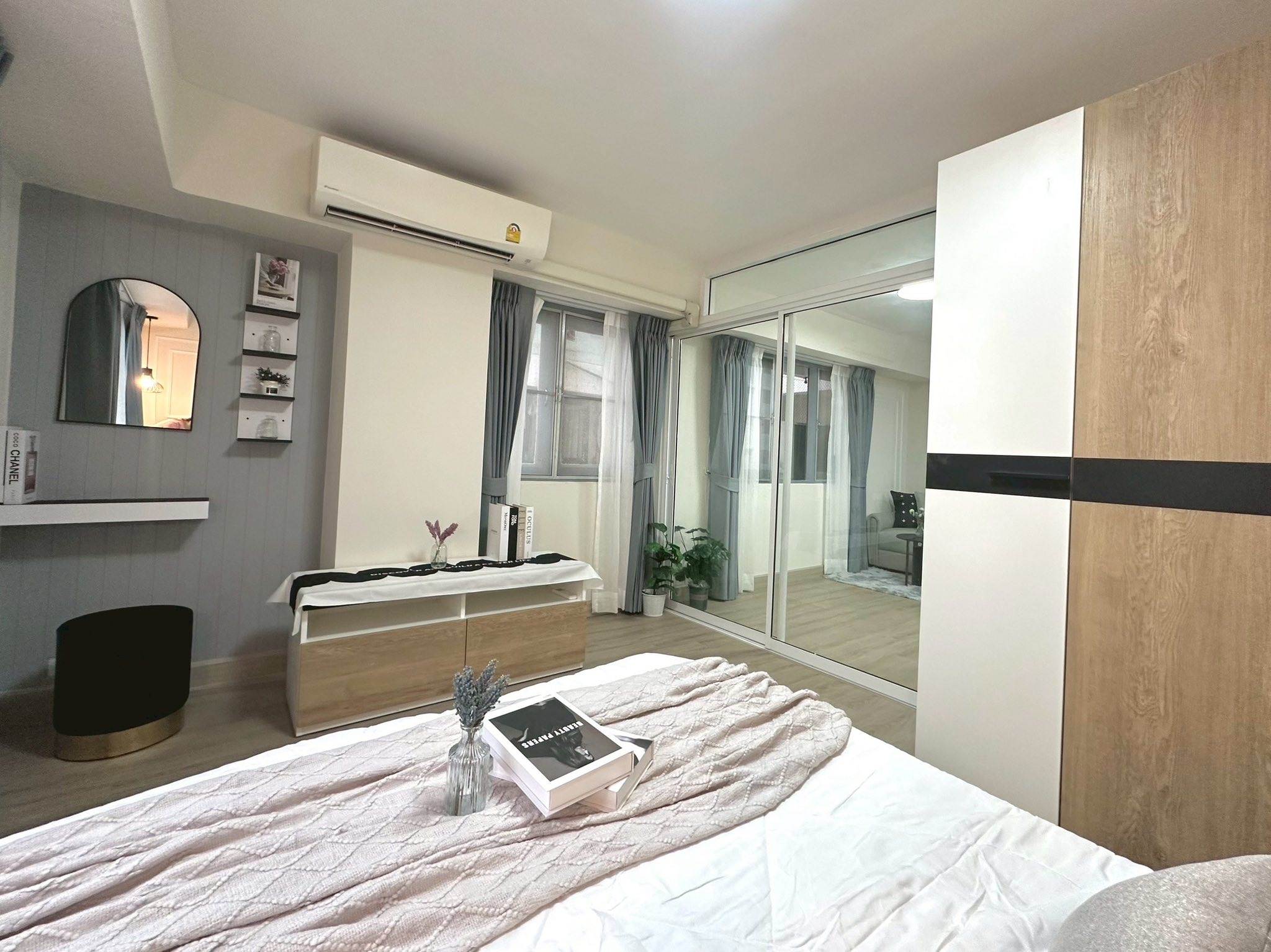 คอนโดบางนาเพลส ชั้น 6 อาคาร C ตึกหน้า คอนโดรีโนเวทใหม่สไตล์ Modern แยกบางนา ขนาดใหญ่อยู่สบาย 36 ตร.ม. ใกล้BTS บางนา และอุดมสุข