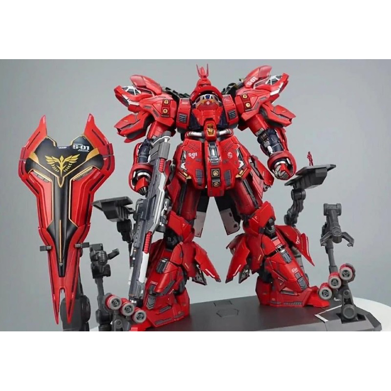 ฐานซ่อมบำรุง SAZABI MAINTENANCE AND ARMOR HANGER สำหรับขนาด MG 1/100 SAZABI มีไฟ LED