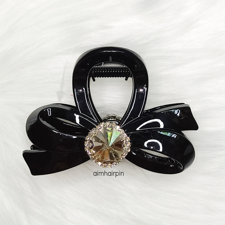 กิ๊บหนีบผมทรงโบว์เกาหลี ประดับเพชร - aimhairpin จำหน่ายกิ๊บติดผมเกาหลีแท้ และเครื่องประดับ ยางรัดผม คาดผมแฟชั่น สร้อยคอ ต่างหู