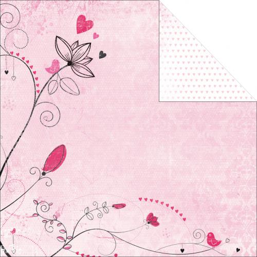 กระดาษ scrapbook KS Promise 12x12 (2sides)ลาย2ด้าน ด้านละแบบให้เลือกใช้ แบรนด์นำเข้าจากออสเตรเลีย