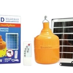 หลอดไล่ยุงและแมลง Max Lightzo โซล่าเซลล์&USB 380W