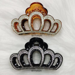กิ๊บงับ ทรงมงกุฏประดับเพชรสวยงาม - aimhairpin จำหน่ายกิ๊บติดผมเกาหลีแท้ และเครื่องประดับ ยางรัดผม คาดผมแฟชั่น สร้อยคอ ต่างหู