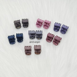 กิ๊บหนีบผมจิ๋ว ฝังเพชร - aimhairpin จำหน่ายกิ๊บติดผมเกาหลีแท้ และเครื่องประดับ ยางรัดผม คาดผมแฟชั่น สร้อยคอ ต่างหู