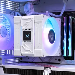 CPU AIR COOLER VALKYRIE AL125-L TDP 235W IPS SCREEN ARGB WHITE