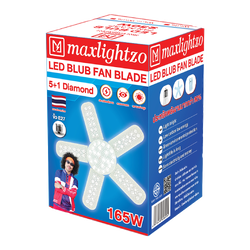 หลอดใบพัด MAXLIGHTZO 5+1 Diamond แสงขาว