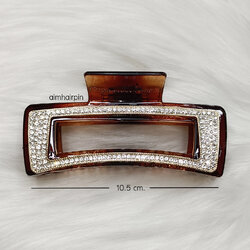 กิ๊บหนีบผมตัวใหญ่ สีกระแต่งเพชรสวยงาม - aimhairpin จำหน่ายกิ๊บติดผมเกาหลีแท้ และเครื่องประดับ ยางรัดผม คาดผมแฟชั่น สร้อยคอ ต่างหู