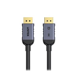 CABLE UNITEK C1628GY01 HDR 8K DISPLAYPORT 1.4 (4K/240Hz-8K/60Hz) - 1.5M