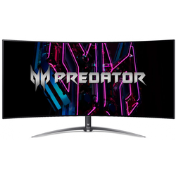 MONITOR ACER PREDATOR OLED CURVED GAMING LED X49 (49inch/32:9/5120x144/240Hz/0.03ms/PD90W) (HDMI/DP/Type-C/USB)