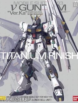 MG PREMIUM BANDAI RX-93 NU GUNDAM ver KA [Titanium Finish]