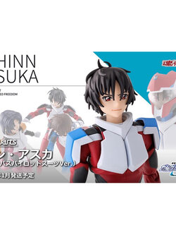 S.H.Figuarts PREMIUM BANDAI Shinn Asuka (COMPASS Pilot Suit Ver.)