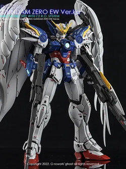 G-Rework Water Decal for MG Gundam Wing Zero ver ka [Premium Water Decal]