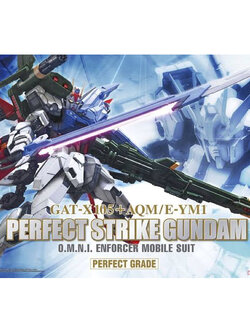 PG PREMIUM BANDAI GAT-X105+AQM/E-YMI Perfect Strike Gundam
