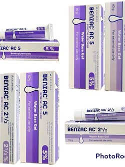 Benzac เบนแซค สำหรับละลายหัวสิว สิวอักเสบ [มี 2 ความแรง]