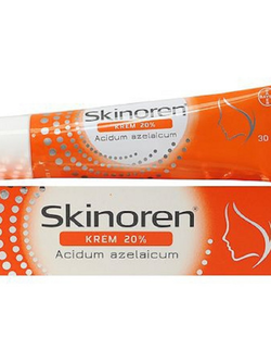 Skinoren สกินอเรน สำหรับสิวทั้งอักเสบและไม่อักเสบ รักษาฝ้า และรอยดำ ขนาด 30 กรัม