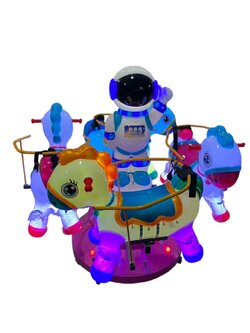 ม้าหมุนสวนสนุกม้ายูนิคอร์นเหินอากาศ