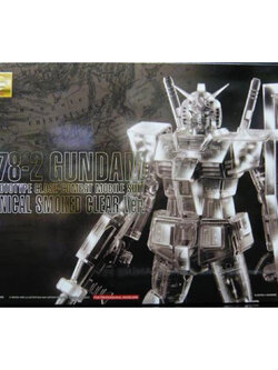 MG BANDAI RX-78-2 Pro Shop Mechanical Smoke Clear ver. (2009 LIMITED!!)