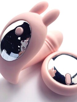 กระต่ายเหน็บแต๊ด ชาร์จแบตไร้สาย (ปรับสั่น 12-15 โหมด)