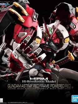 HiRM PREMIUM BANDAI Hi-Resolution Model 1/100 Gundam Astray Red Frame Powered Red