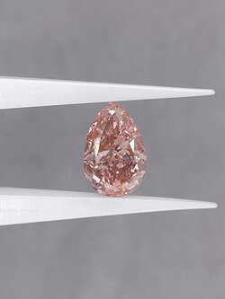 เพชรสีชมพูโครงสร้างเพชรแท้มิกส์ไสตล์ Vs1