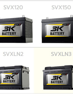 แบตเตอรี่แห้ง 3K MAINTENANCE FREE