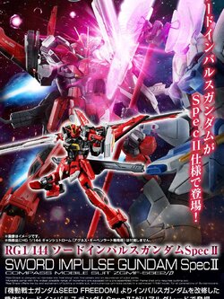 RG PREMIUM BANDAI Sword Impulse Gundam SpecⅡ