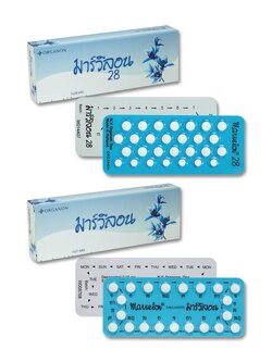 Marvelon มาร์วีลอน 21 และ 28 เม็ด