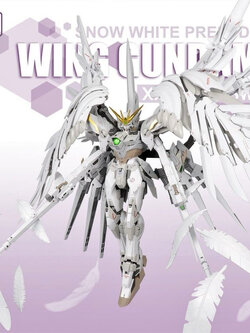 MG 1/100 Gundam Wing Snow White Prelude