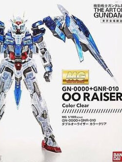 MG PREMIUM BANDAI Art of Gundam OO Raiser LIMITED