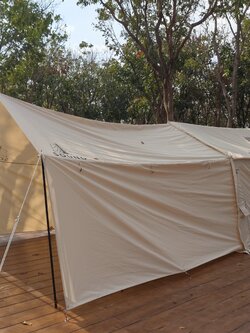 เต็นท์เป่าลมทรงบ้านขนาดใหญ่ 9+9 ตรม. พร้อมทาร์ปซิป กางง่าย ทนทาน ใช้งานได้ยาวนาน (จัดส่งได้ทันที)