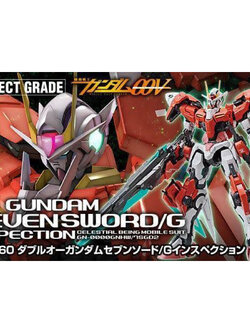 PG P BANDAI GN-0000GNHW/7SG02 Gundam OO Seven Sword G Inspection