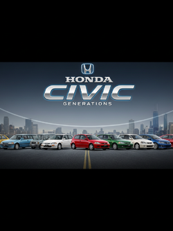 แบตเตอรี่รถยนต์ HONDA CIVIC