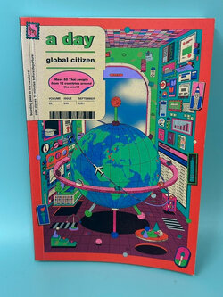 a day ฉบับ 249 / มือสอง / global citizen / DK / หนังสือท่องเที่ยว