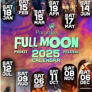 🌕🔥 Paradise Full Moon Party Phuket: A Night You’ll Never Forget! 🔥🌕