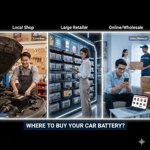 ซื้อแบตเตอรี่รถยนต์ที่ไหนดี