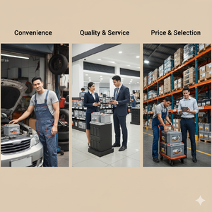 การเลือกซื้อแบตเตอรี่รถยนต์