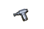 FLOW REGULATOR WITH SWIVELLING PUSH-IN FITTING AND