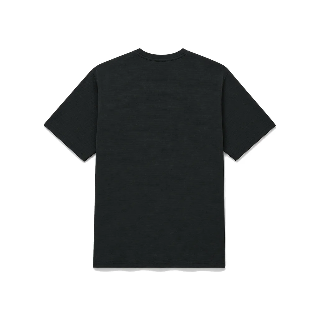 AeroVeil™ Knit Short Sleeve Tee – Black