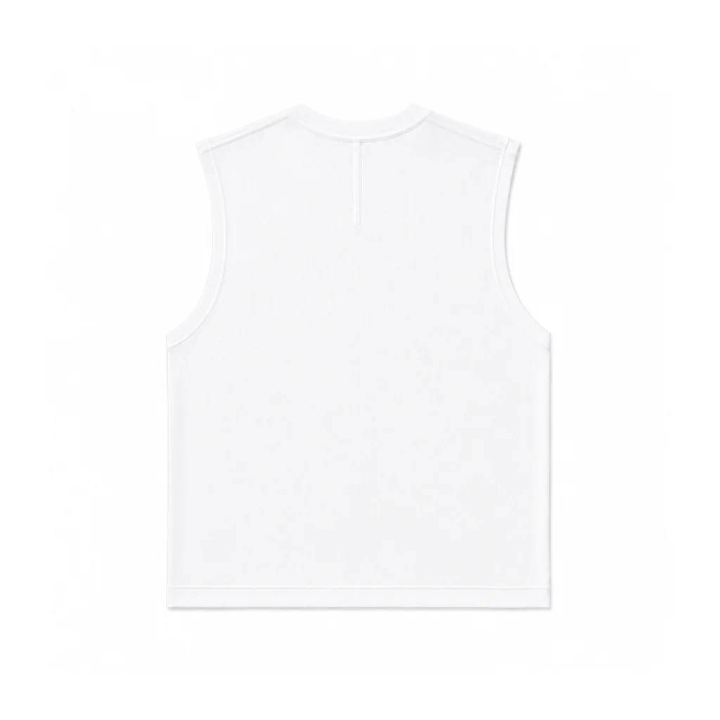 AeroVeil™ Knit Tank Top – White