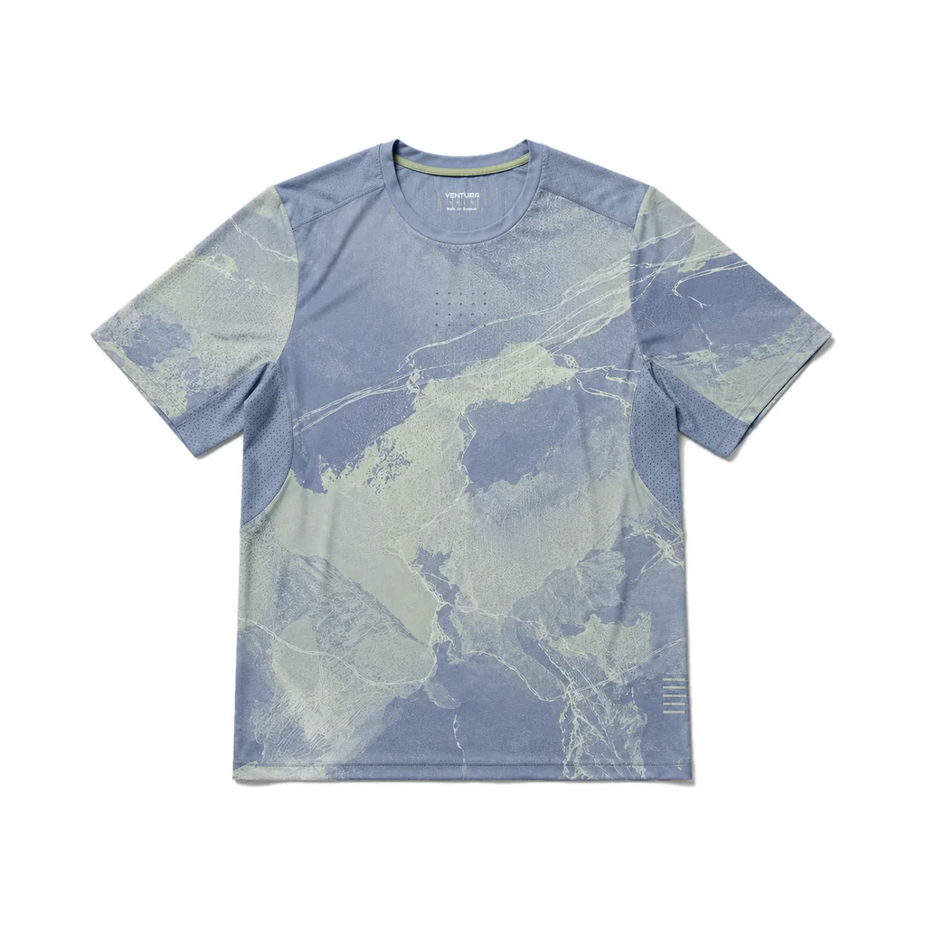 CoolDrift™ Mesh Short Sleeve Tee – Terrain Blue