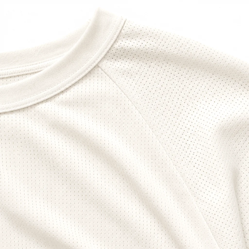 AeroVeil™ Knit Short Sleeve Tee – Crop Offwhite AeroVeil™ Knit Short Sleeve Tee – Crop Offwhite