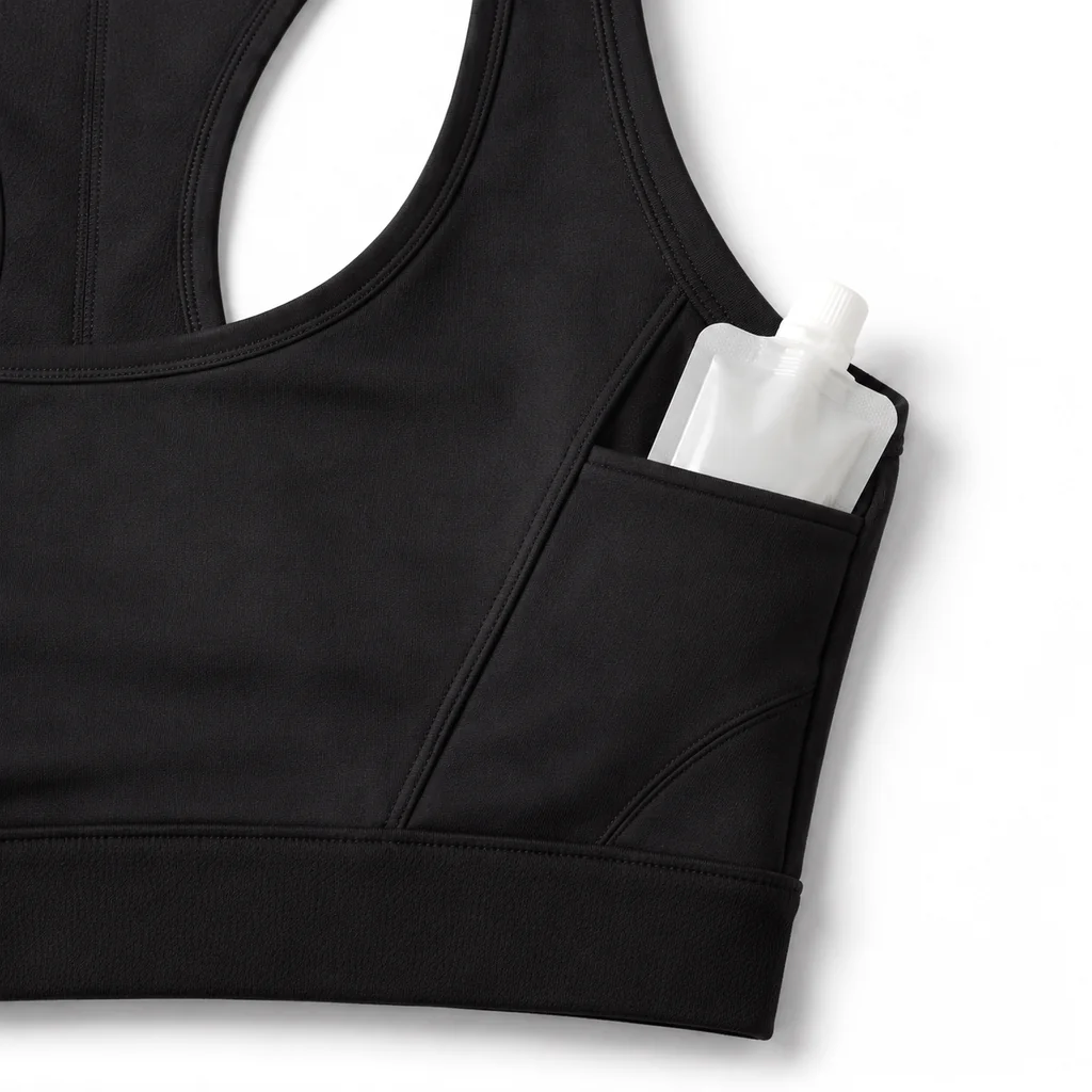 FlexPulse™ Weave Run Bra – Black